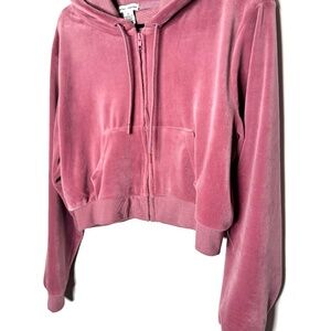 Better together Velour zippered sweatshirt, size xl